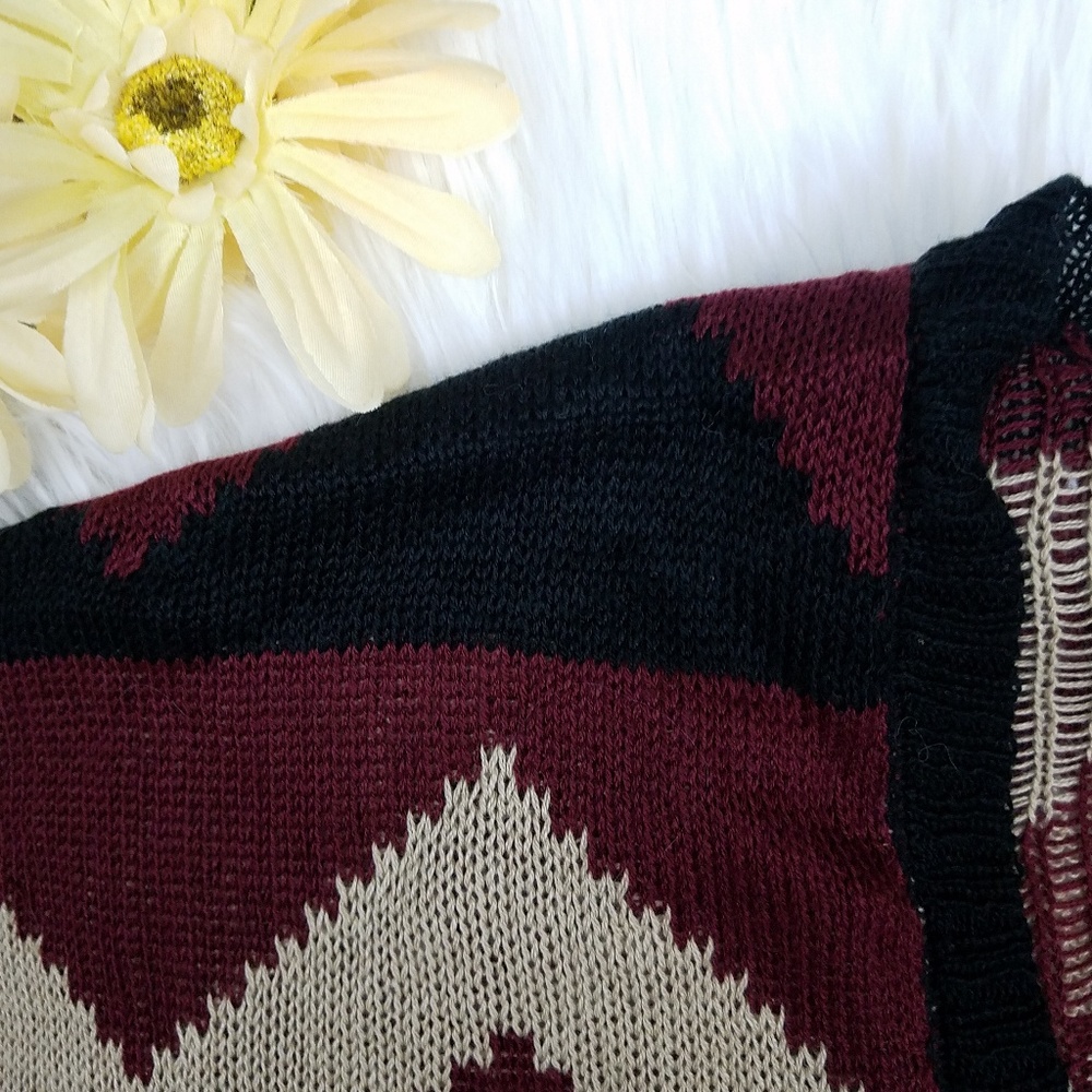 COPY - ⚪2/$20 Blu Pepper Chevron Open Cardigan - Picture 5 of 8